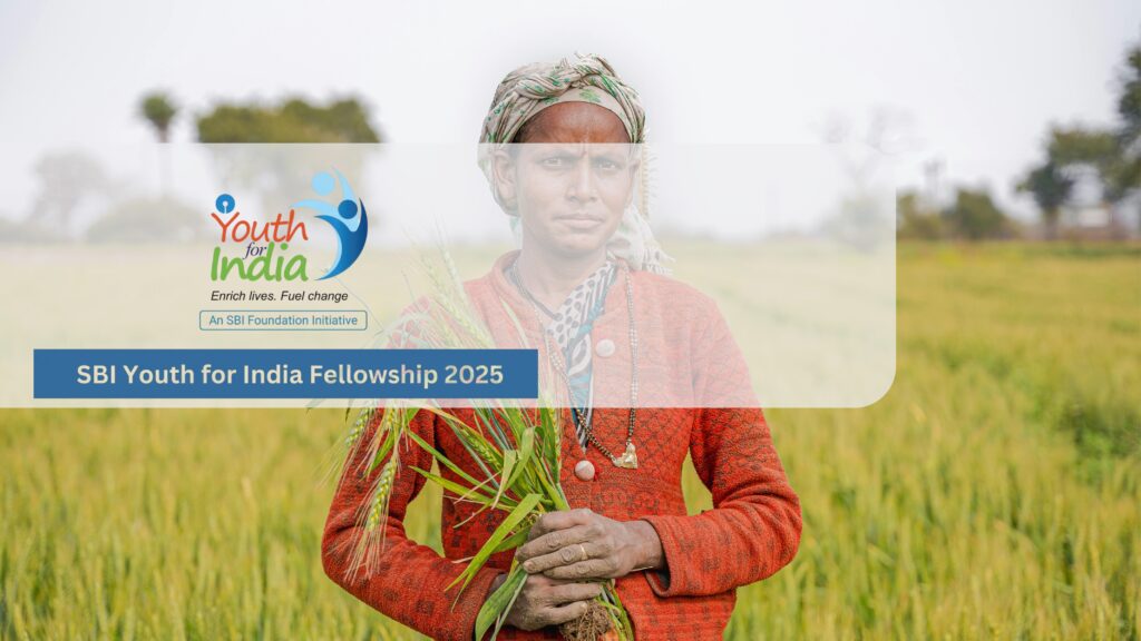 SBI Youth for India Fellowship 2025